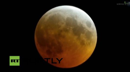 «Кровавая Луна» – прямая трансляция полного лунного затмения