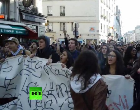 По всей Франции прошли протесты против полицейского произвола