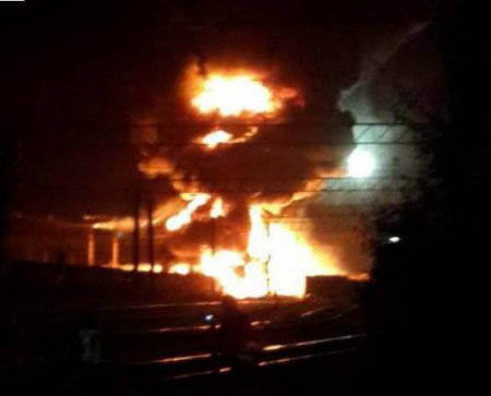 В Харькове прогремел взрыв на железнодорожной станции