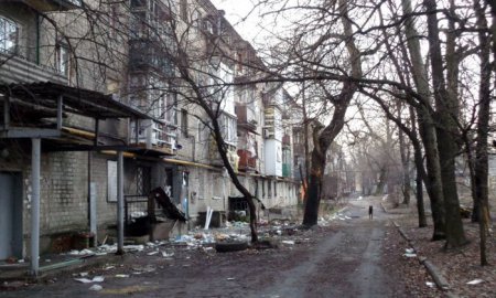 Выжженная земля Донецка