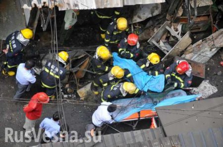 В Китае в результате взрыва на химическом заводе 9 человек пропали без вести
