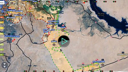 Обзор карты боевых действий в Сирии, Ираке и Йемене от 27.02.2016