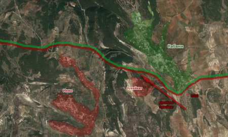 Сирийская армия берет под контроль высоты в окрестностях Кабани в Латакии