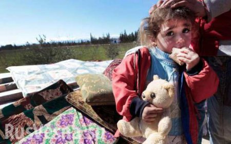 Российские военные доставили три тонны гуманитарной помощи сиротам Дамаска (ВИДЕО)