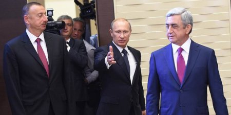 Саргсян и Алиев договорились с Путиным об урегулировании конфликта в Караба ...