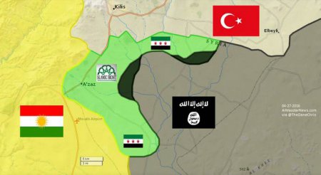 "Исламское государство" захватило около семи селений на севере провинции Алеппо