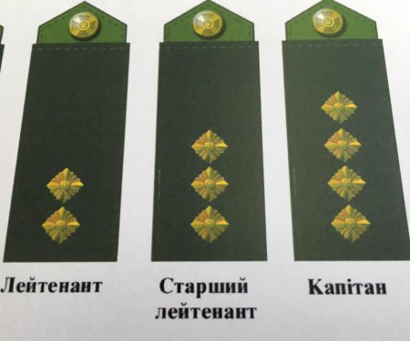 Бирюков показал новые знаки различия офицеров ВСУ