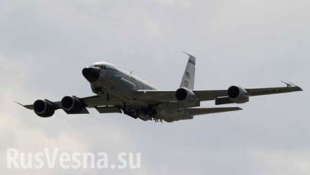 Американский самолет-разведчик приблизился к российским границам на Балтике