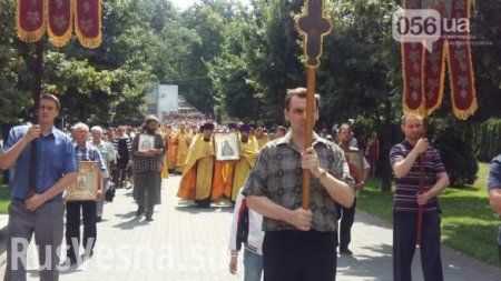 На Украине «минируют» путь Крестного хода