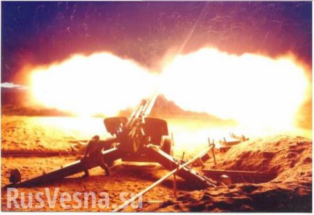 После обстрела Ясиноватой взорвалась батарея гаубиц ВСУ, в Донецке снаряд сжег жилой дом (ФОТО)
