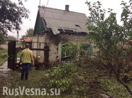 «Работали минометами, девять домов разбиты» — последствия массированного обстрела Горловки (ФОТО)