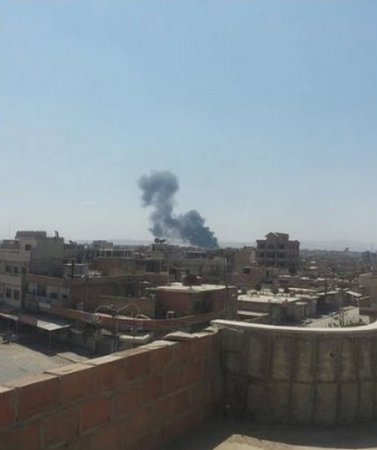 Сирийские ВВС впервые нанесли удары по курдам в Хасаке