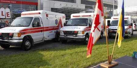 Канада передаст Украине десять карет «скорой помощи»