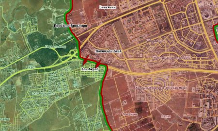 Сирийская армия второй раз за неделю атаковала район Аль-Акраб на юго-западе Алеппо - Военный Обозреватель