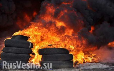 Украинец разжег костер в квартире, чтобы приготовить еду (ФОТО)
