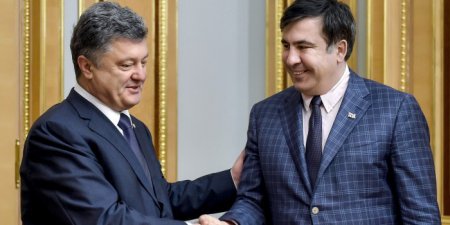 Саакашвили назвал Порошенко главным барыгой Украины