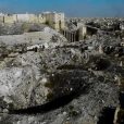 Сирия. Разрушения в Алеппо. Вид с воздуха.