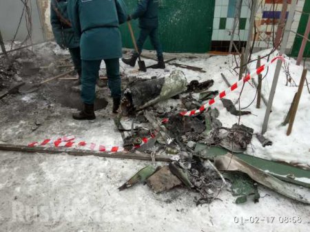 ВАЖНО: на Макеевку упала хвостовая часть украинского «БУКа», которым пытались сбить беспилотник ОБСЕ (+ ВИДЕО, ФОТО)