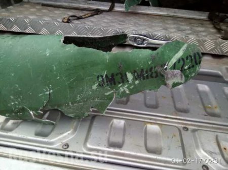 ВАЖНО: на Макеевку упала хвостовая часть украинского «БУКа», которым пытались сбить беспилотник ОБСЕ (+ ВИДЕО, ФОТО)