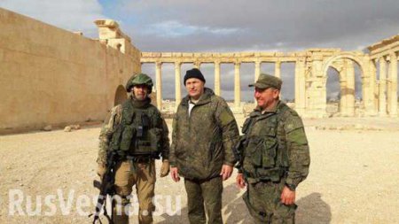МОЛНИЯ: Российские военные советники провели операцию по освобождению Пальмиры — первые кадры РВ (+ФОТО)