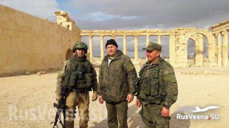 МОЛНИЯ: Российские военные советники провели операцию по освобождению Пальмиры — первые кадры РВ (+ФОТО)