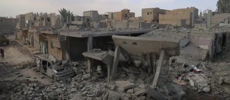 ВВС США превратили в руины квартал в сирийском городе (ФОТО 18+)