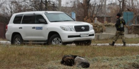 Под Луганском подорвался автомобиль ОБСЕ, есть пострадавшие
