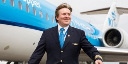 Король Нидерландов тайно работает вторым пилотом