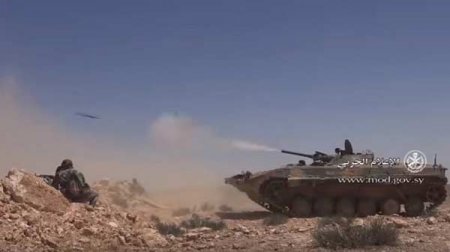 Сирийская армия наступает северо-западнее Пальмиры, но несет потери - Военный Обозреватель