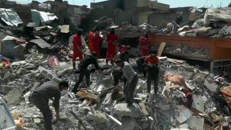 Пентагон признал гибель более ста мирных жителей в Мосуле в результате бомбардировки коалиции