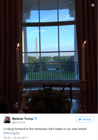 Меланья Трамп переехала к мужу в Белый дом (ФОТО)