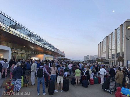 ЧП в Брюсселе: парализован международный аэропорт (ФОТО)