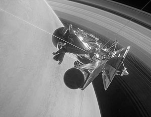 Станция «Кассини» исчезла в атмосфере Сатурна