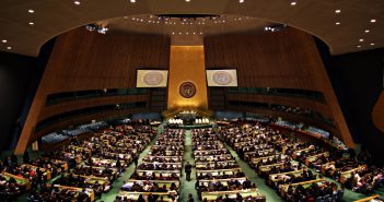 Представители России покинули зал Генассамблеи ООН перед выступлением Гриба ...