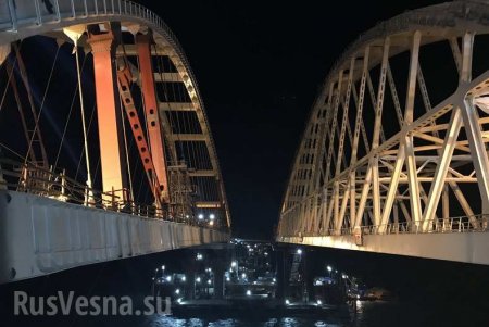 Украинская истерика разбивается об арки Крымского моста