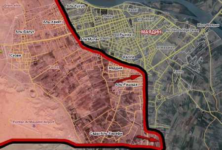 Сирийская армия освободила район Рашада в городе Маядин - Военный Обозреватель