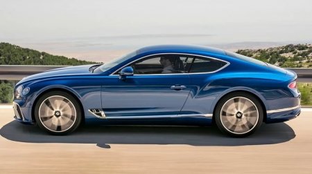 Новому купе Bentley Continental GT назначили рублёвую цену