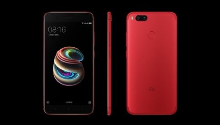 Китай начал массово рекламировать красный Xiaomi MI 5X