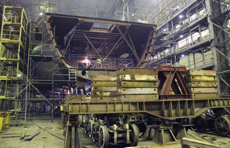 Строительство траулеров на Выборгском судостроительном заводе Фотофакты