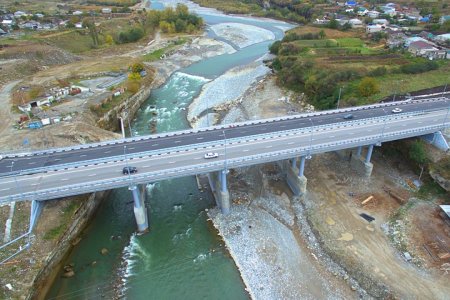 Мост через Кубань открыт в Карачаево-Черкесии Дорожное строительство