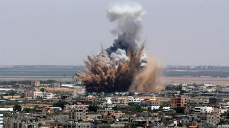ВВС Израиля нанесли ответный авиаудар по Сектору Газа