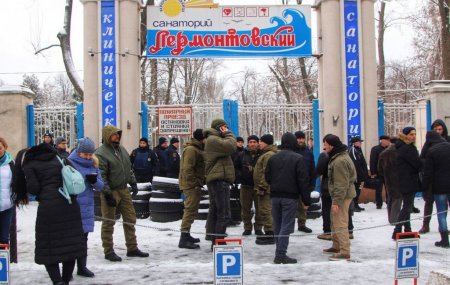 В Одессе неизвестные захватили санаторий