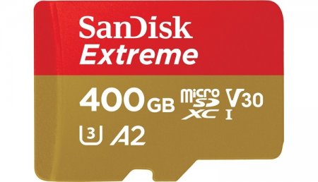 SanDisk представила самую быструю MicroSD на 400 Гб