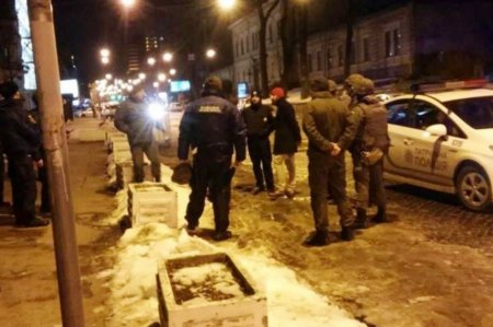 Задержан иностранец, избивший нацгвардейца у консульства Польши в Киеве