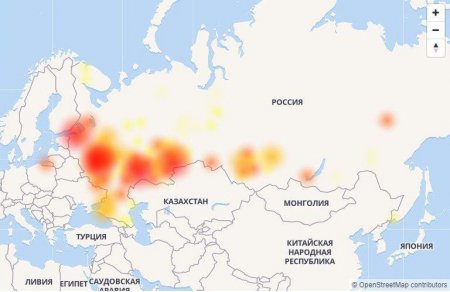 В России сайт «ВКонтакте» «упал» из-за блокировок