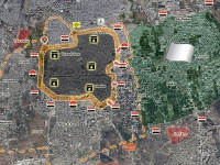 Сирийская армия наступает в лагере Ярмук, террористы обстреливают Дамаск