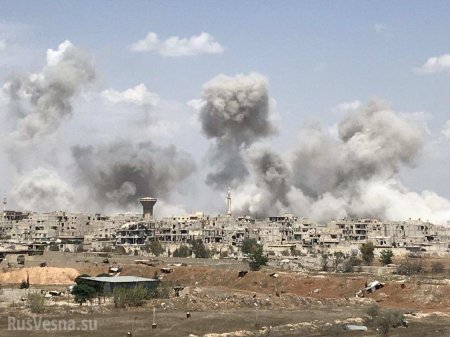 Штурм Ярмука: ВКС РФ и Армия Сирия обрушили на ИГИЛ тонны бомб и снарядов, пехота рвётся сквозь руины (ФОТО, ВИДЕО)