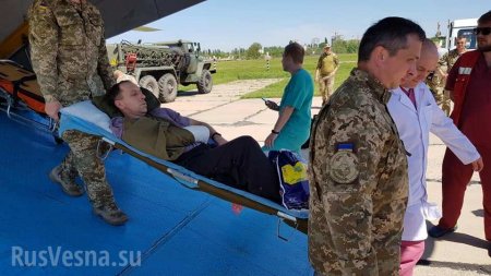 В Одессу прибыл борт с тяжело ранеными «всушниками» (ФОТО)