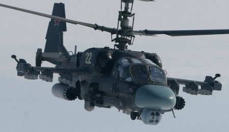 Вертолет Ка-52 разбился на востоке Сирии. Оба пилота погибли