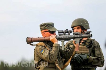 Украинская нацгвардия вооружилась американскими гранатомётами (ФОТО)